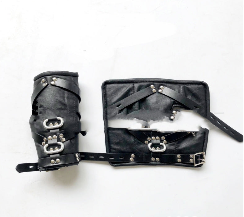 Wrist Support Brace for Hand & Wrist Relief - Black Leather