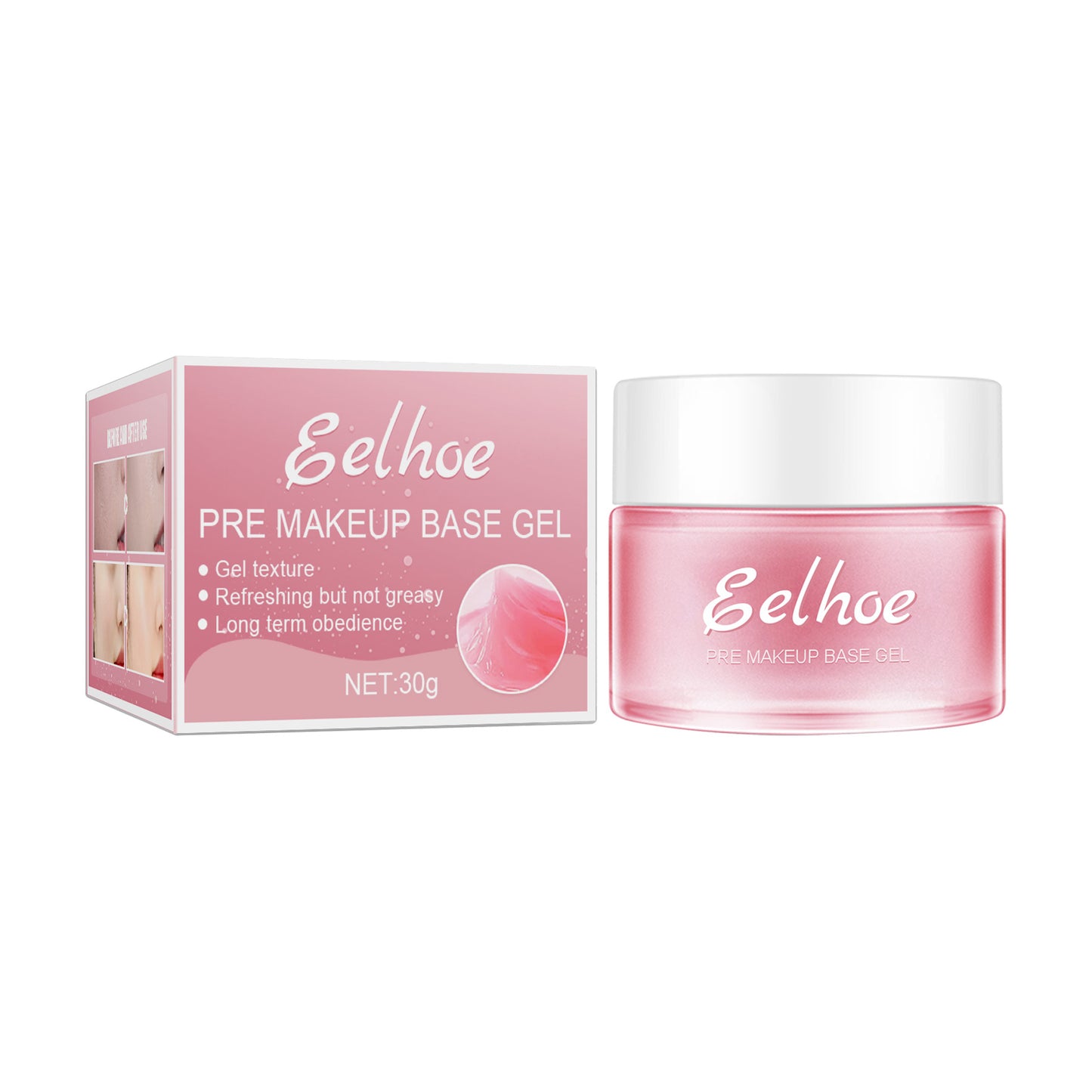 Moisturizing Makeup Primer Gel - Pore Refining & Oil Control Face Base