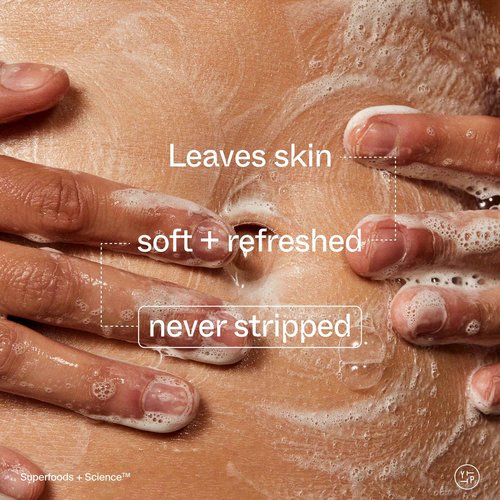 Youth To The People Superfood Cleanser Duo, Vegan Skincare Bundle Set for Face and Body, Kale + Green Tea Facial Cleanser (8 fl oz) + Body Wash (16.4 fl oz)