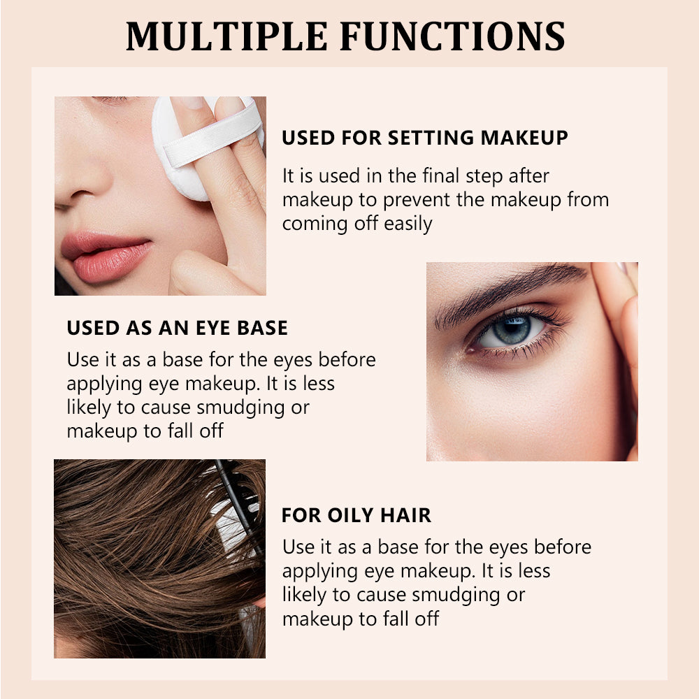 Makeup Contour Powder with Oil Control & Long-Lasting Fixing Powder - 5g, 10g, 15g Variants