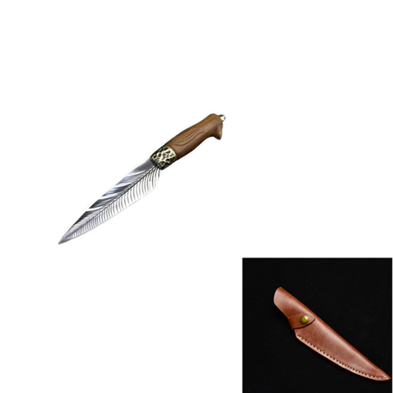 Hand Forged Boning Knife for Kitchen Cooking and Fruit Cutting