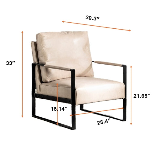 Direct Classic Mid Century Modern Accent Chair With Durable Square