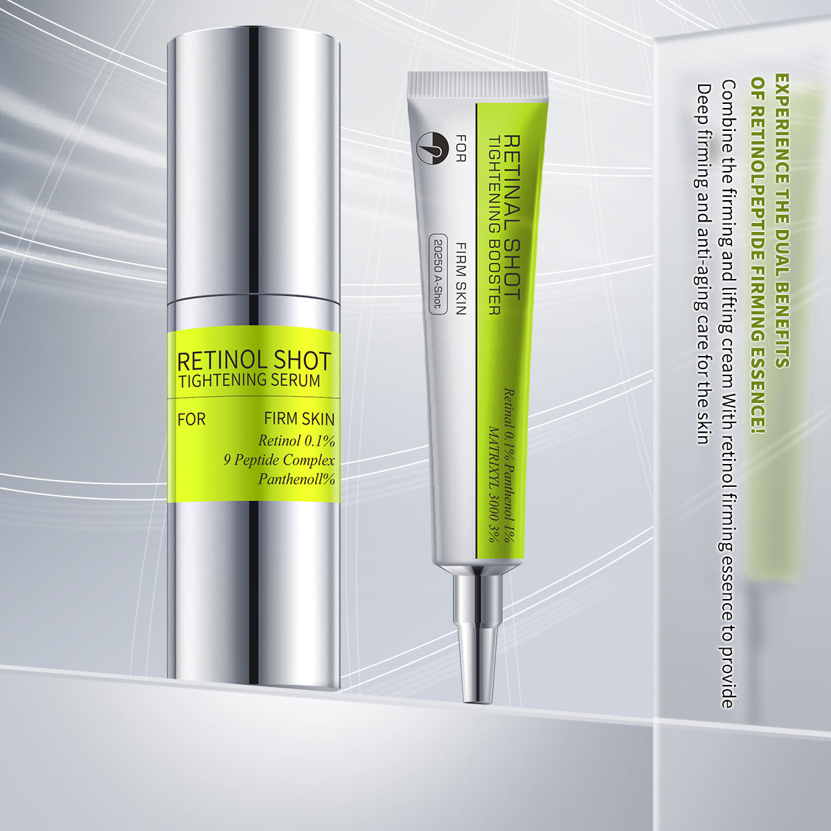 Retinol Eye Cream - 15g Facial Care with Outer Packaging