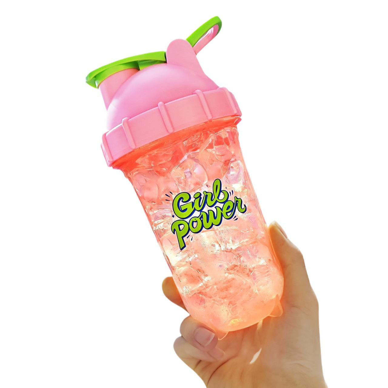 Heat-Resistant Sports Shake Cup 560ml Tritan Waterproof Travel Mug