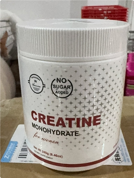 Creatine Monohydrate for Women with Collagen & BCAA - 240g