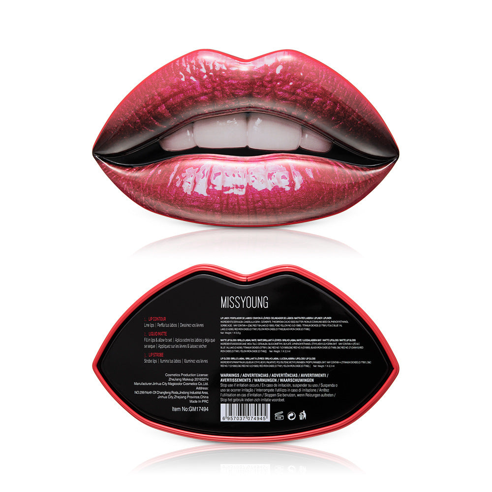 Matte Lipstick with Pearl Gloss Finish - Multiple Styles, 3-Year Shelf Life