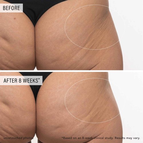 JLO BEAUTY Body Serum with AHAs & Peptides, Exfoliating Body Lotion for Radiant Smooth Skin, Hydrating Moisturizer to Support Elasticity, Even Tone & Visible Firming, Tighten + Tease, 4.06 Oz