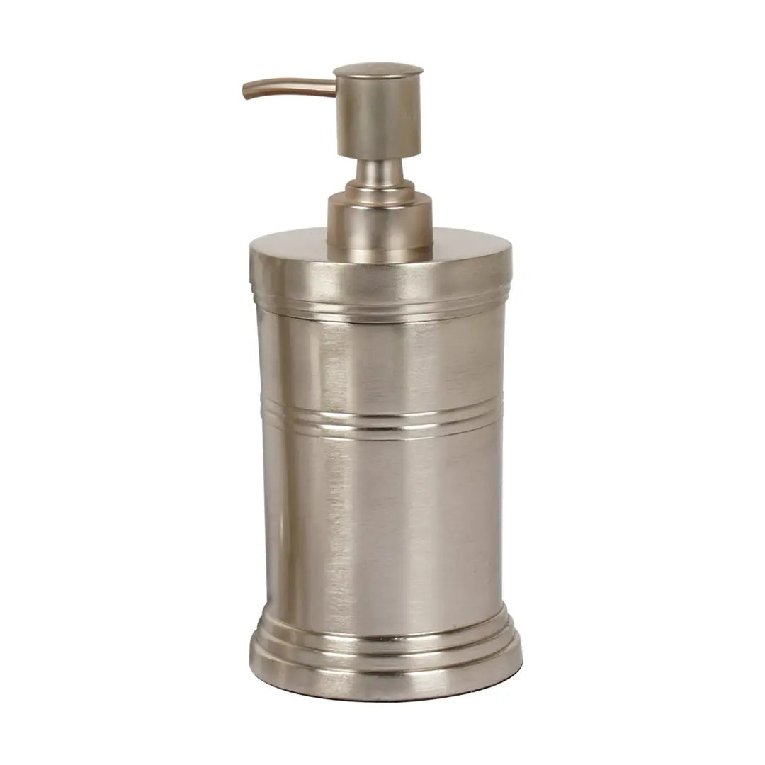 Stainless Steel Liquid Soap Dispenser Pump Bottle Bathroom Vanity &