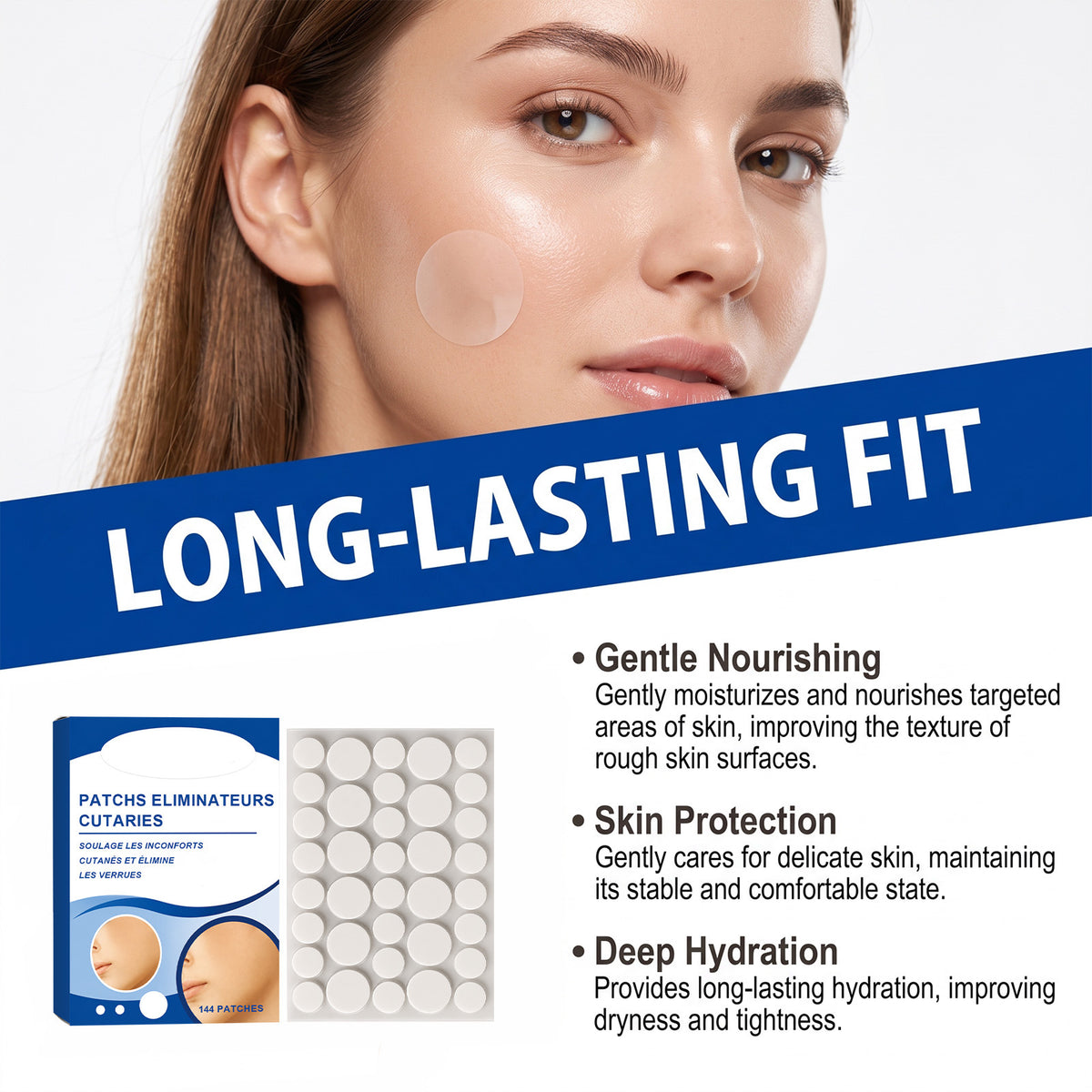 Skin Care Patch With A Gentle Formula Thats Skin-friendly And