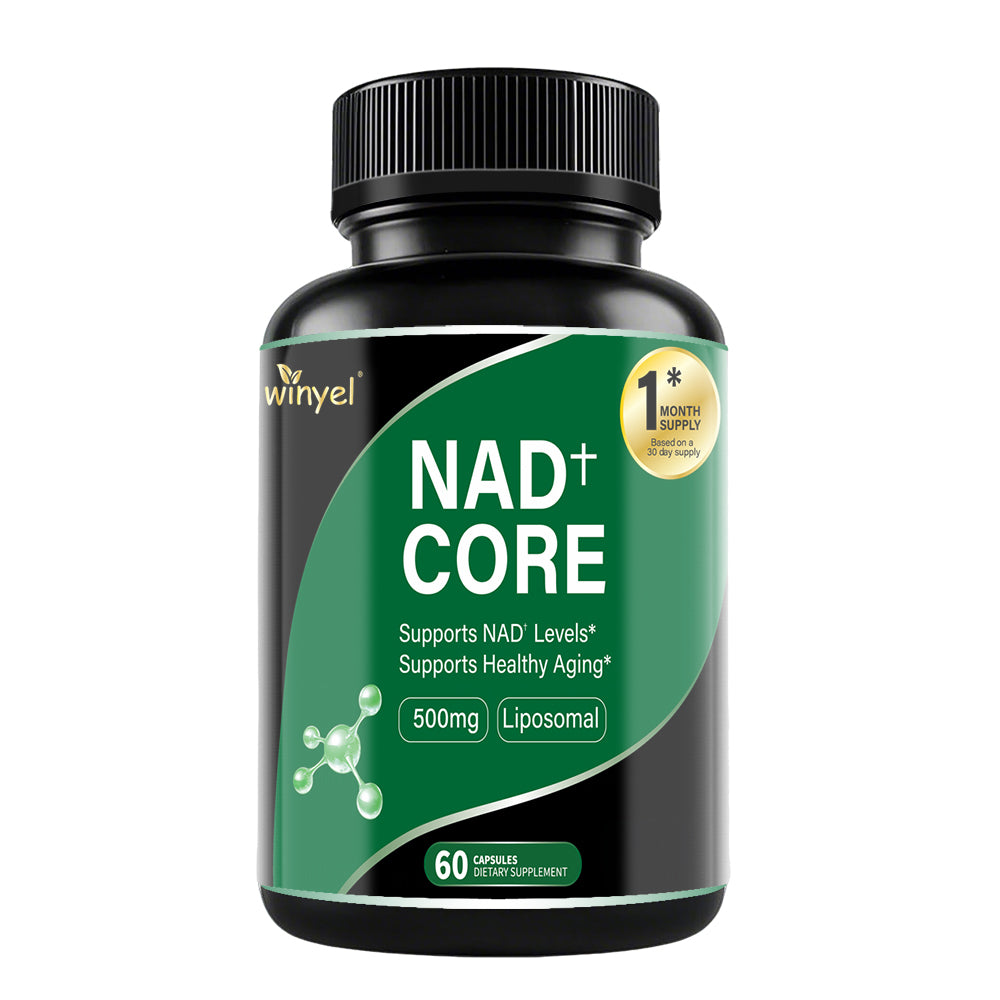Liposomal NAD+ Enhancer Supplement - 60 Capsules for Energy & Healthy Aging