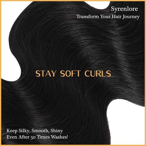 Syrenlore Raw Vietnamese Bundles Human Hair 22 Inch Body Wave Sew In Thick Bundles Unprocessed Raw Vietnamese 100% Real Virgin Human Hair Bundles Bodywave Quick Weave Single Bundle for Black Women