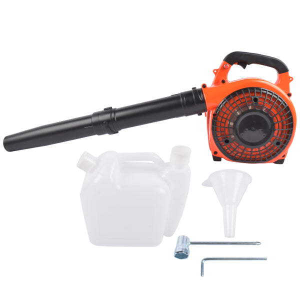 Gas Powered Handheld Leaf Blower 1.0 Hp 7500rpm Large Air Volume Low Noise