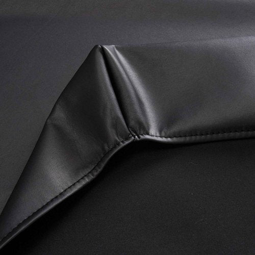 Master Massage Rectangular Universal Fabric Fitted PU Vinyl Leather Ultra-Durable Massage Table Protection Cover-Replacement Cover Protector Cream