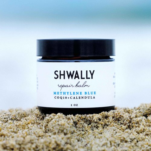 Shwally Tallow & Methylene Blue Anti-Aging Face Moisturizer – With Vitamin C, CoQ10 & Squalane – Minimizes wrinkles & Improves Collagen Production (2 Oz, Not Scented)