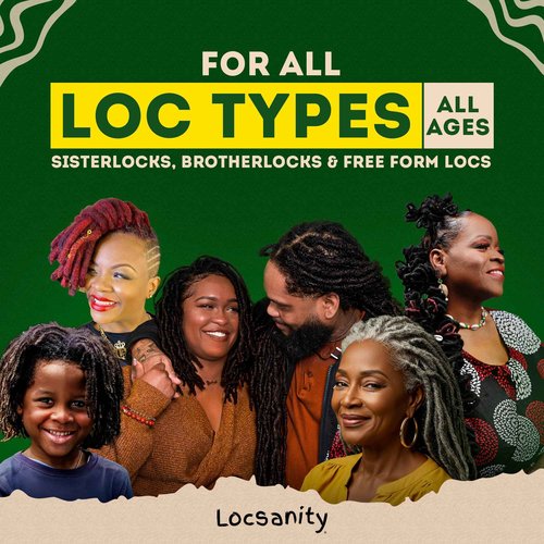 Locsanity Rosewater and Peppermint Daily Moisturizing Spray – Jumbo Size Hydrating Dreadlock Spray to Nourish The Scalp and Protect Hair from Oil and Buildup (32oz)