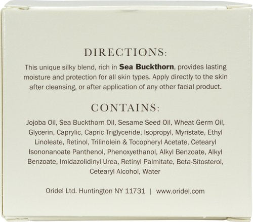 Oridel Silk Day Moisturizing Cream with Sea Buckthorn