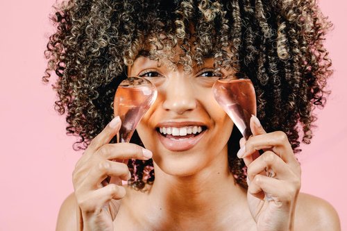 Jenny Patinkin Luxury Ice Globes for Face | 2 Pcs Facial Ice Roller for Face Women | Cooling Skin Care Tool for Facials | Facial Tools to Tighten | Reduce Puffiness & Redness.