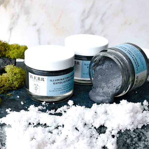 Averr Aglow Illuminating Essence Exfoliating Mask, Peel Dead Skin, Acne, Dark Pores Minimizer, Natural Solution Facial Mask Skin Care, Hydrating Face Treatment