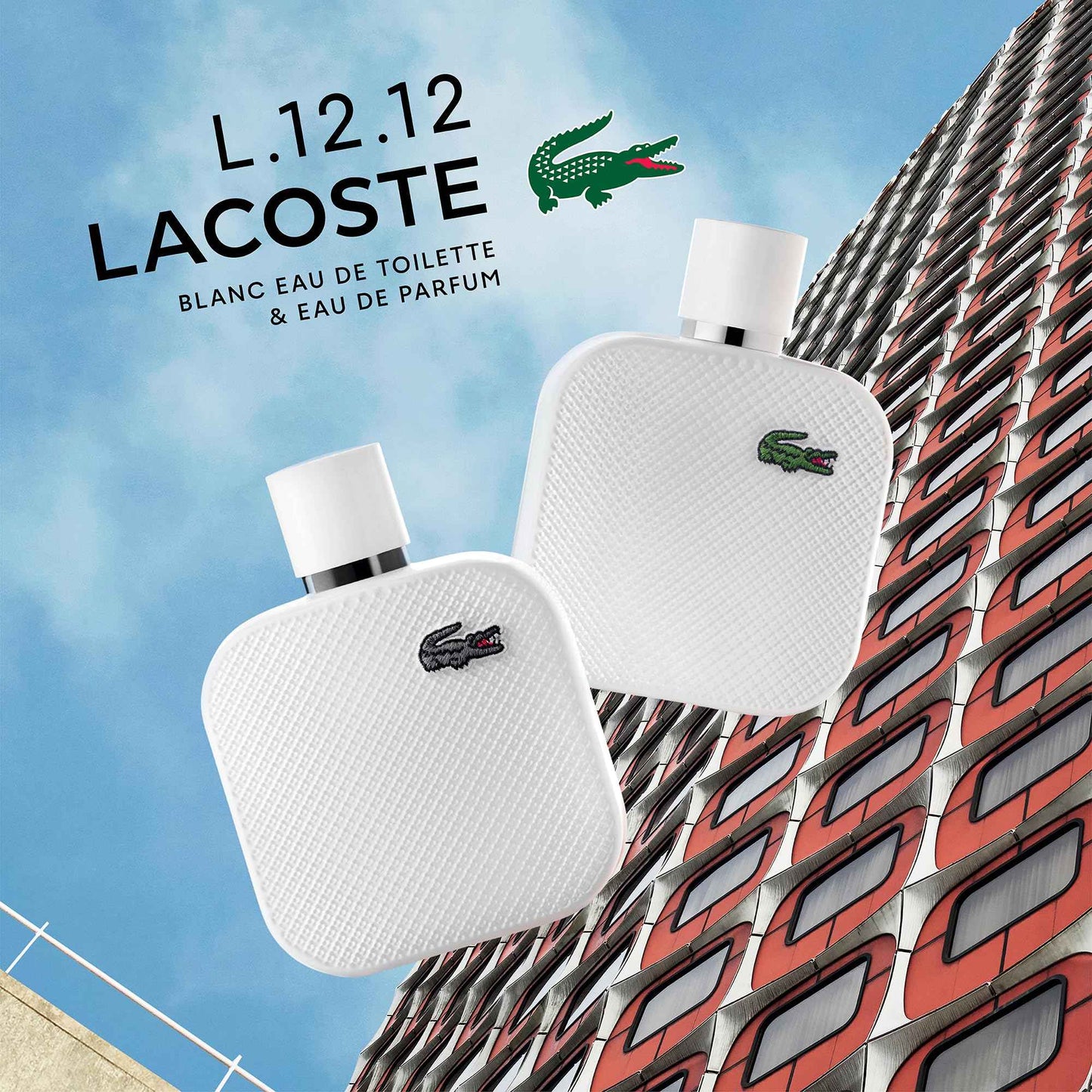 Lacoste L.12.12 Blanc Eau de toilette for Men - Father's Day Gift