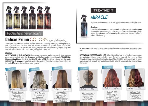 TRUSS Night Spa Hair Serum Bundle with Deluxe Prime Hair Treatment