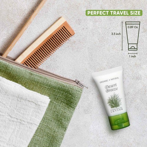 Desert Breeze Lotion, Travel Size Hotel Toiletries, 1 oz Flip Cap (Case of 300)