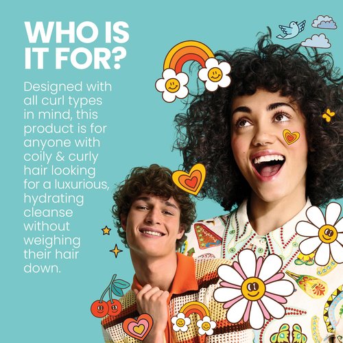 ELEVEN AUSTRALIA Keep My Curl Moisture Shampoo for Women & Men - Anti Frizz Shampoo for Curly, Wavy, or Coily Hair, Moisturizing Hair Care, Hydrating & Smoothing, Gentle Cleansing Formula - 32.5 fl oz