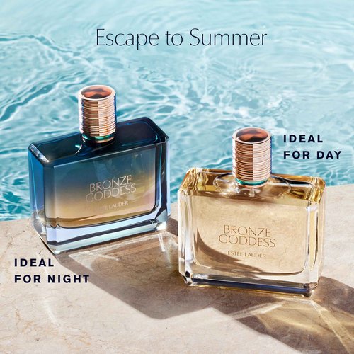 Estée Lauder Bronze Goddess Nuit Eau de Parfum Spray with notes of Ylang Ylang, Jasmine Sambac & Salted Coconut | Perfumes for Women, 1.7 Fl Oz