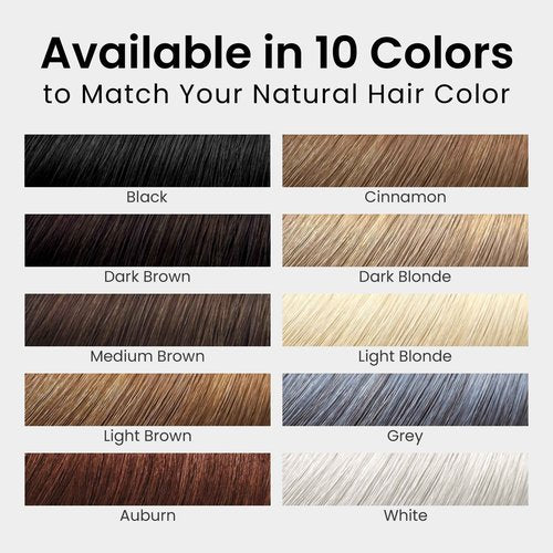 ECLIPSE Hair Fibers Dark Brown for Thinning Hair for Women & Men to Conceal Hair Loss in 15 Seconds - 100% Undetectable Hair Building Fibers, 60g