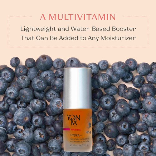 Yon-Ka Booster Hydra Plus | Deeply Hydrating Recovery Concentrate | Treat Seasonal Dryness and Prevent Breakouts | With Vitamin C and Brown Algae | Paraben-Free | 0.51 fl oz