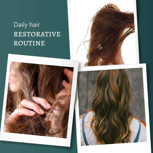 Nutra-Therapy Shampoo & Conditioner (250ml Each) + Shine Serum (80ml) - Repair & Restore Dry, Damaged Hair