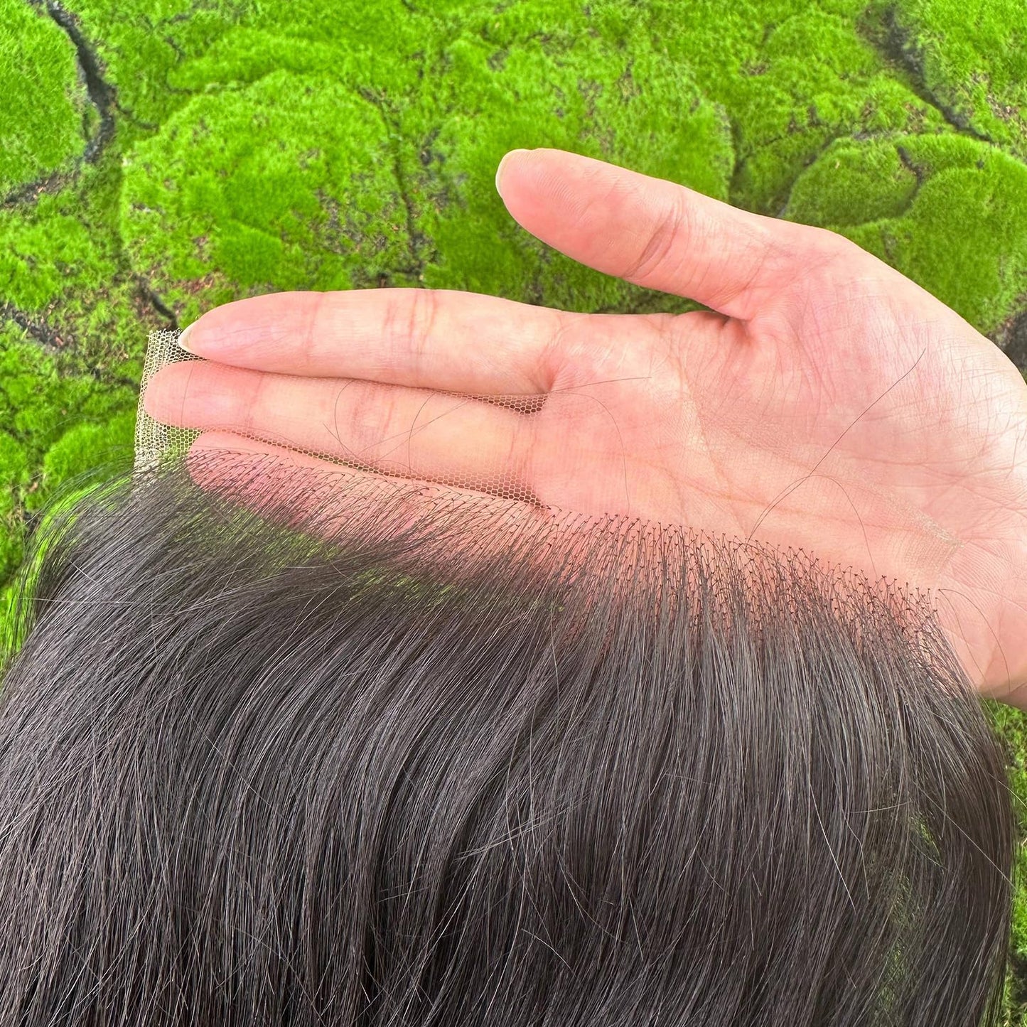 Gowigup 18inch 6x6 HD lace Closure Frontal Pre Plucked Baby Brazilian Virgin Hair Bleached Knots Human Hair Closure Straight