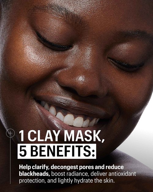 Allies of Skin 2% BHA & Rhassoul Clay Face Mask | Weekly Treatment to Reduce Pores and Blemishes | Control Breakouts, Acne and Blackheads | Hydrate and Retain Moisture (1.7 oz)