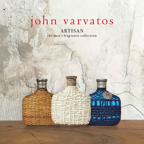 John Varvatos Men's Cologne, Artisan Blu Eau de Toilette EDT Spray, Marine Water Fougere Scent with Notes of Basil, Pine & Geranium, 4.2 fl oz