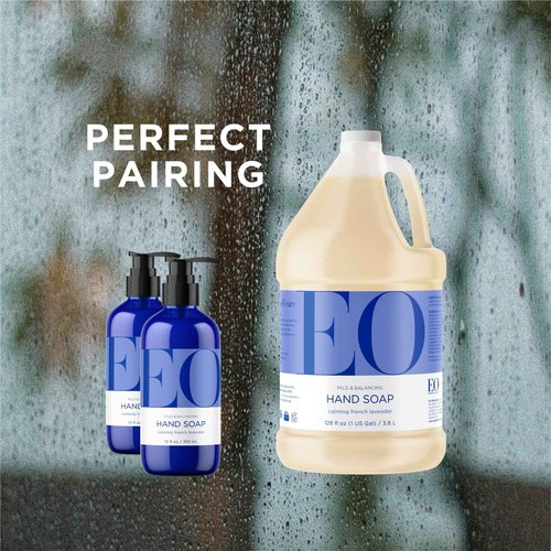 EO Sulfate-Free Moisturizing Hand Soap Refill - French Lavender - 32 Ounces - 2 Count