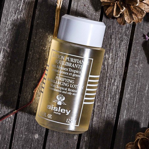 Sisley Paris Purifying Re-Balancing Lotion With Tropical Resins - 125 mL - 3-in-1 Face Toner to Visibly Reduce Redness, Imperfections & Shine - Non-Comedogenic