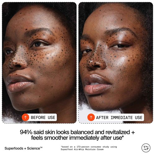 Youth To The People Daily Cleanse, Hydrate, Plump Skin Duo, 2-Pc Skincare Bundle Set, Superfood Kale + Green Tea Facial Cleanser (8oz) + Superfood Air Whip Hydrating Moisturizer (2oz), All Skin Types