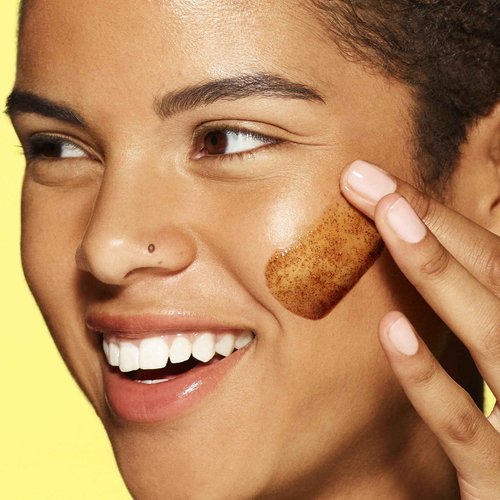 Volition Beauty Turmeric Brightening Polish with Oatmeal + Vitamin E | Physical Scrub to Exfoliate Face & Body | Removes Dead Skin, Smooths, Boosts Luminosity & Glow | Non-Stain Formula (4 fl oz)