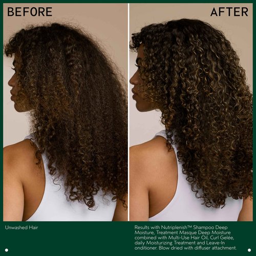 Aveda Nutriplenish Treatment Masque Deep Moisture | Intense Deep Conditioning Masque for Dry, Brittle Hair | Organic Pomegranate Oil, Coconut Oil, Mango Butter | 96% Naturally Derived*, 6.7 Fl Oz