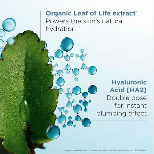 Clarins Hydra-Essentiel Bi-Phase Face Serum | Intense Hydrating Serum| 60 Seconds to Plumper Skin* | 24H Hydration* | Double Dose Of Hyaluronic Acid | Lightweight | All Skin Types | 1 Fl Ounce