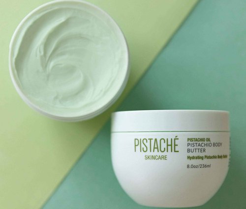 Pistaché Skincare Pistachio Dream Duo Set | Whipped Body Butter & Biscotti Perfume | Sweet Nutty Signature Scent Skincare & Fragrance Gift