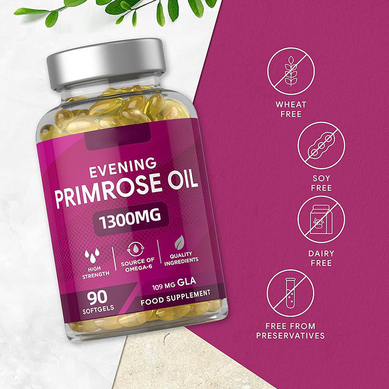Evening Primrose Oil Soft Capsules 90 Count