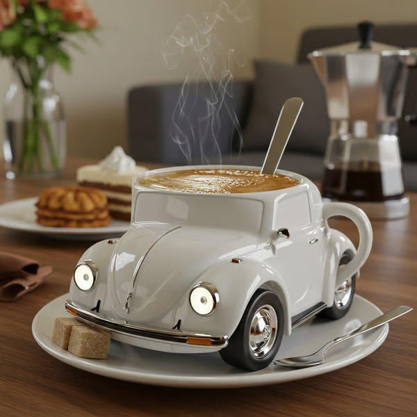Beetle Shaped Resin Coffee Cup - Unique Gift for Coffee Lovers