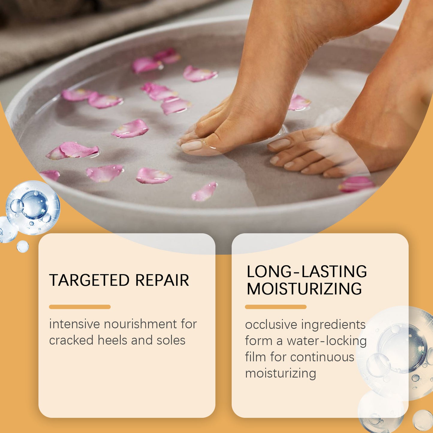 Hydrating Foot and Neck Cream - Moisturizing Skin Care 30G