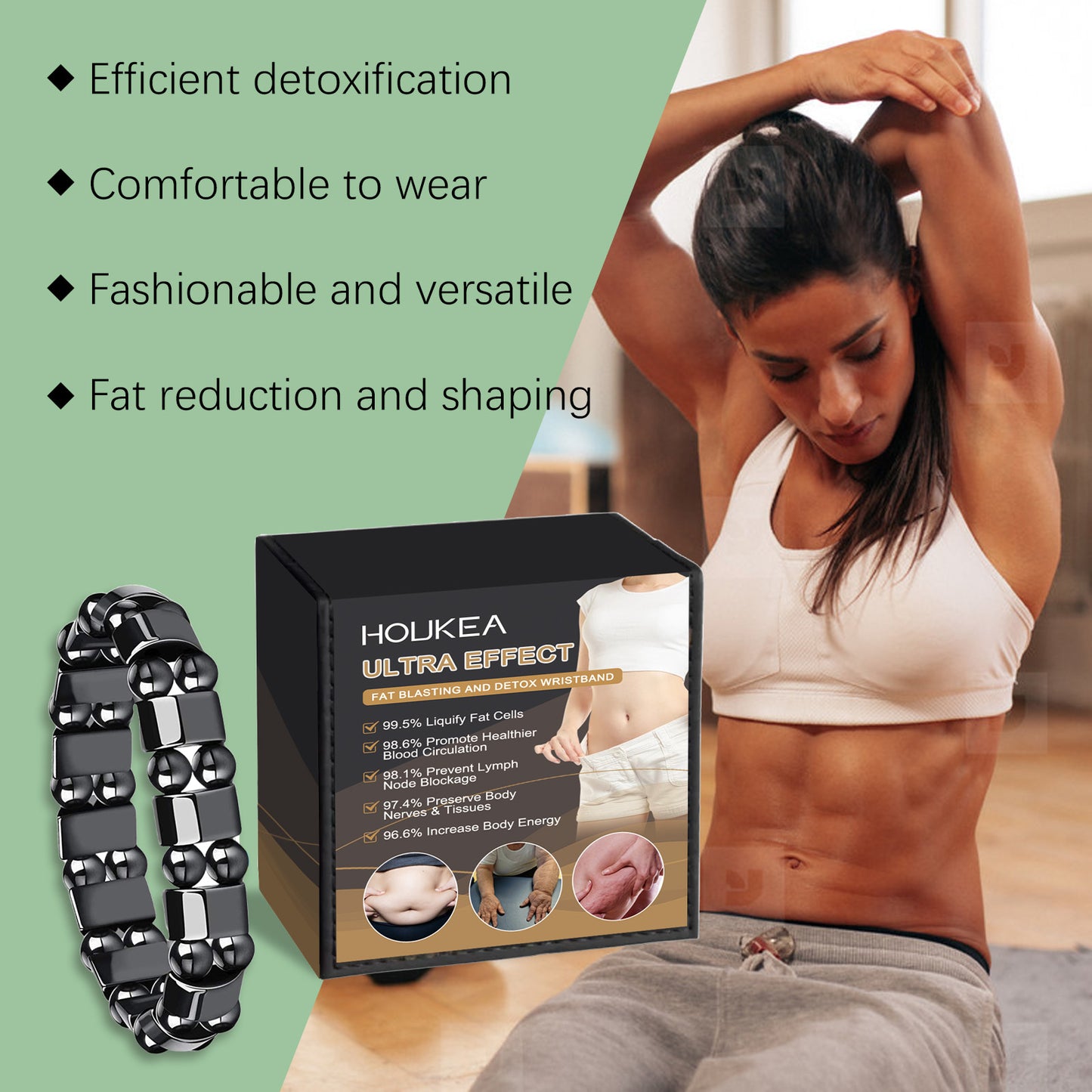 Magnetic Therapy Wristband for Metabolism and Wellness Support