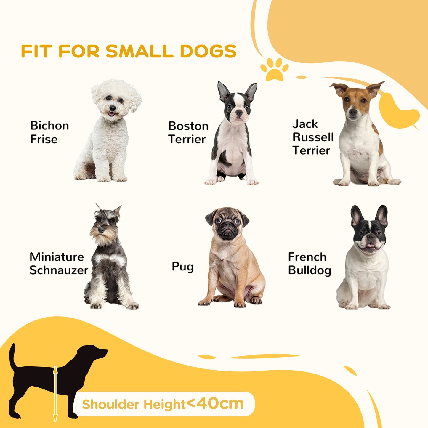 28-75 Inch Freestanding Wooden Pet Gate with Non-Slip Mats - White