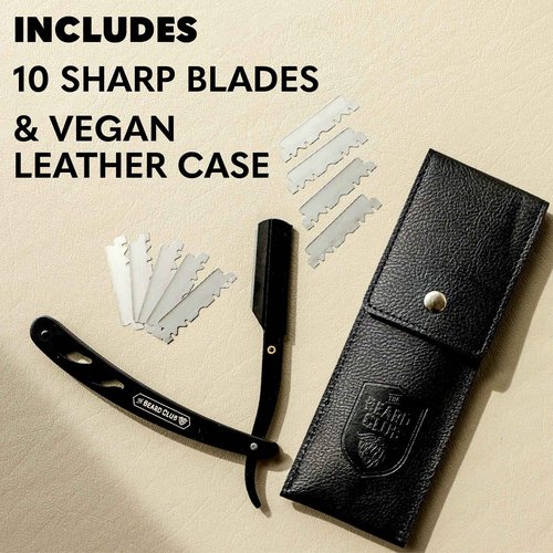 Beard Club Mens Grooming Kit & Beard Trimmer for Men - Professional Cordless Electric Hair & Moustache Trimmer, Straight Razor, Shampoo, Balm, Brush & Comb - Grooming Kit Gift Set