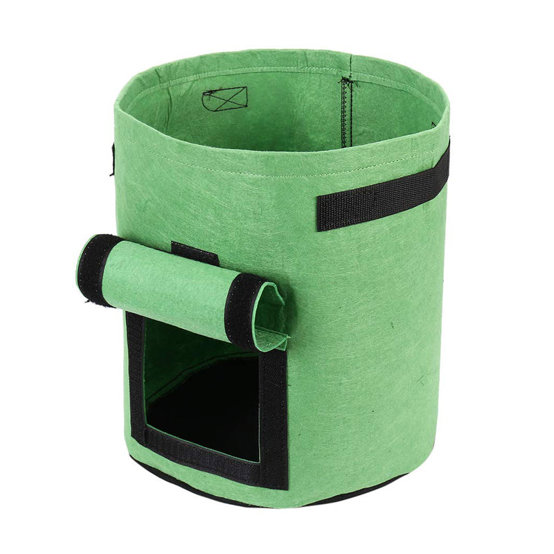 7 Gallon Garden Potato Grow Bags - 5 Pack with Handles & Visual Window