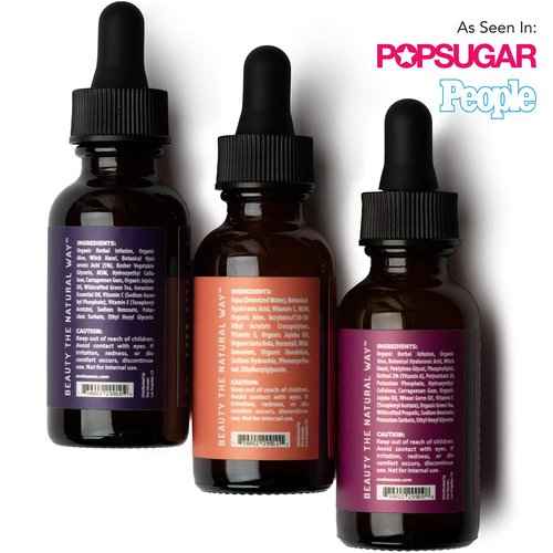 Eve Hansen Vitamin C Anti-Aging Serum Set - 3-in-1 Serum, Cleanser, Night Cream for Face