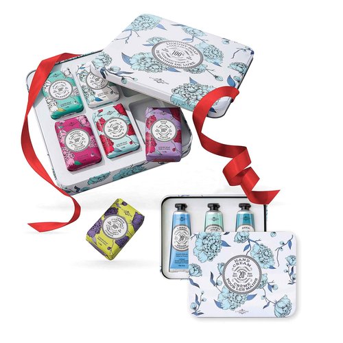 La Chatelaine Oprah's Favorite Things Luxury Soap Collection and Limited Edition White Hand Cream Trio Gift Sets | Made in France | Natural and Organic