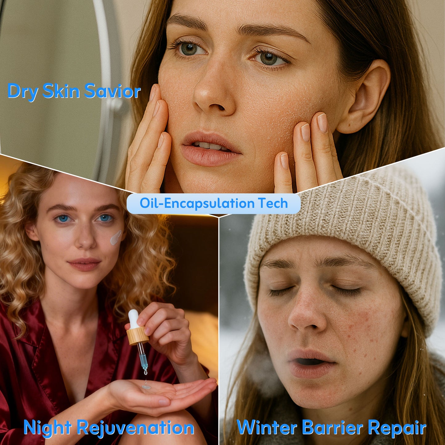 Blue Copper Peptide GHK-Cu Soothing Serum - Barrier Repair Face Essence